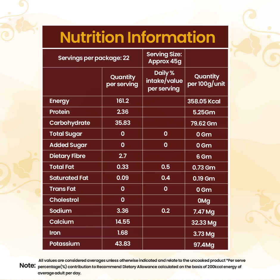 Daawat Quick Cooking Red Rice