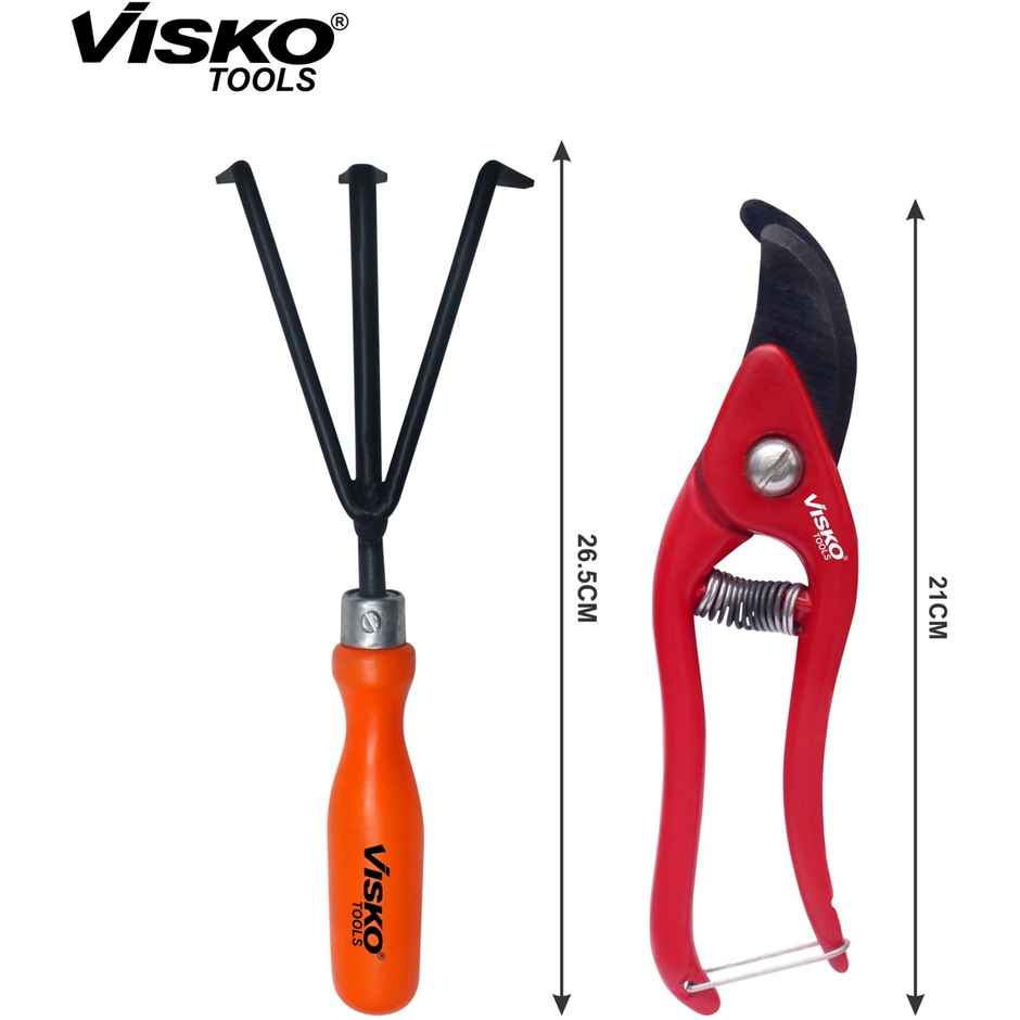 Visko 658 Garden Tools Set With 2 pcs Garden Tool Kit