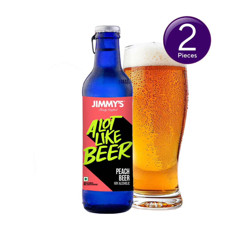 Jimmy's Peach Beer - Non Alcoholic Combo      
