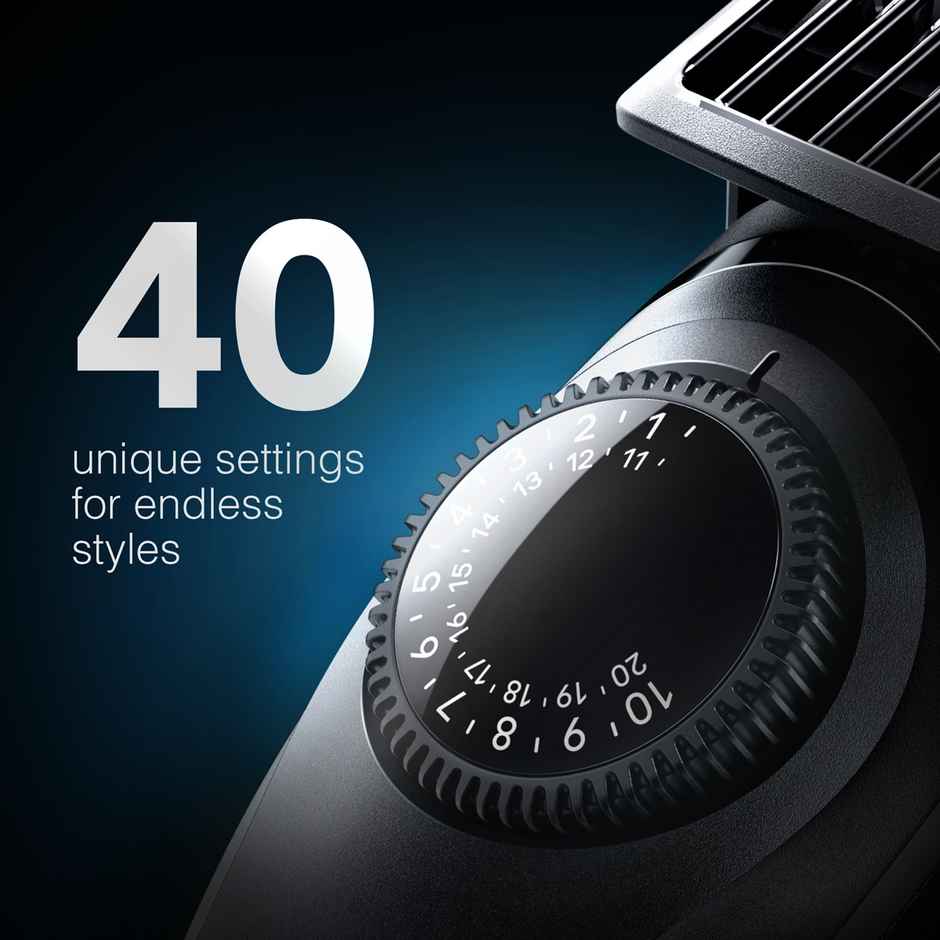 Braun Beard Trimmer 5 BT5410 For Men Style Edge Lifetime Sharp Blades - Space Grey