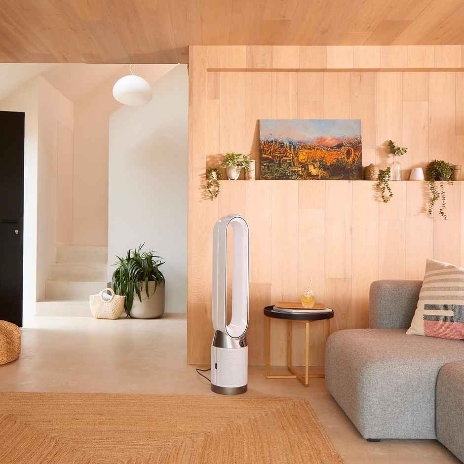 Dyson Air Purifier TP10 454849-01 Cool Gen1, Covers 600 Sq. Ft, Advanced HEPA H13 filtration, Removes 99.95% of allergens & pollutants as small as PM 0.1, Remote Control - White