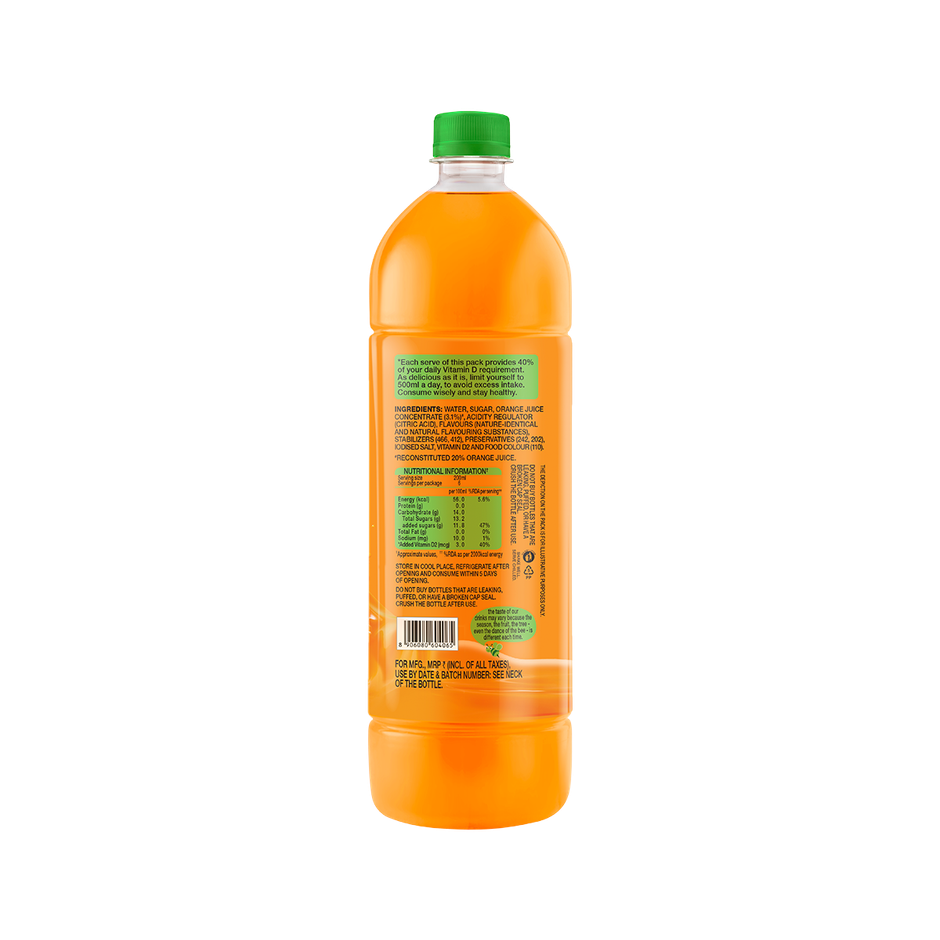 Paper Boat Swing Lively Orange | Refreshing Orange Drink