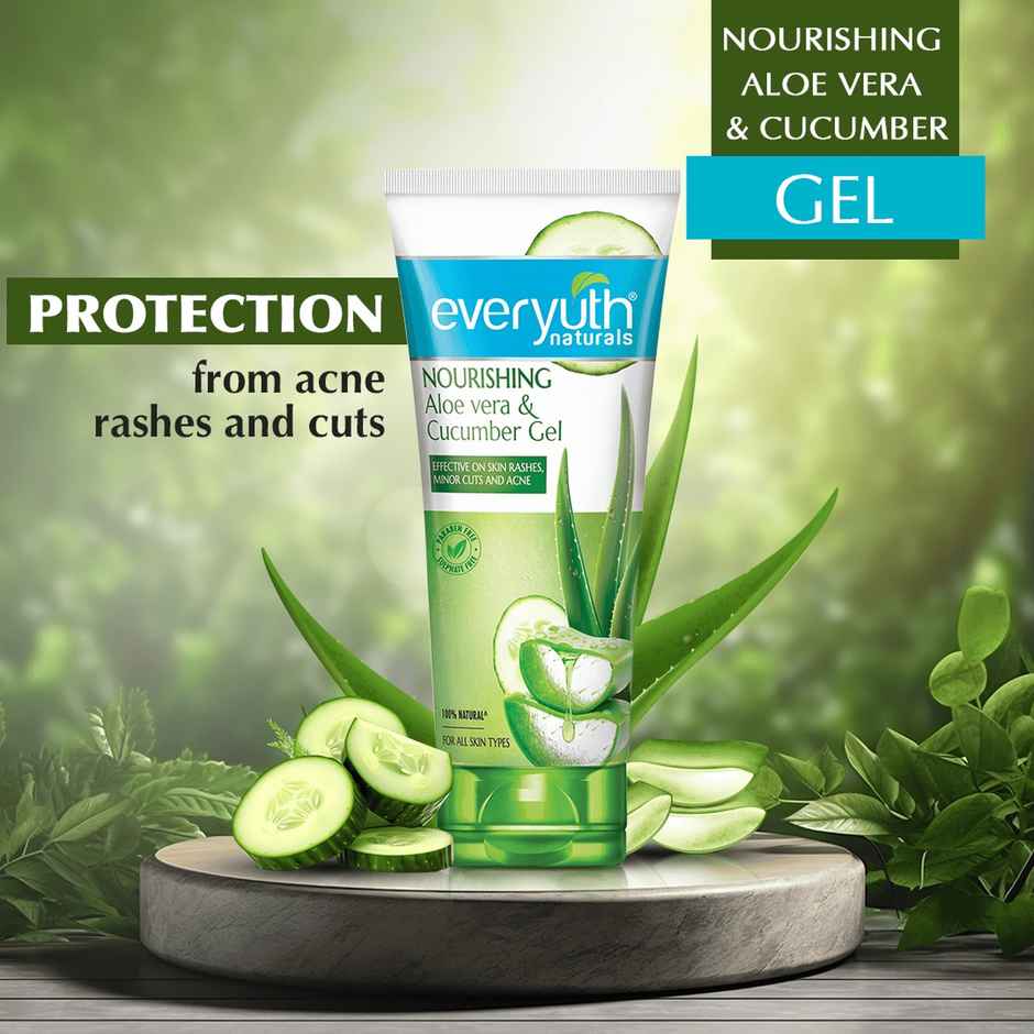 Everyuth Naturals Nourishing Aloe Vera & Cucumber Gel