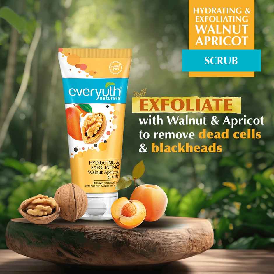 Everyuth Naturals Hydrating & Exfoliating Walnut Apricot Scrub