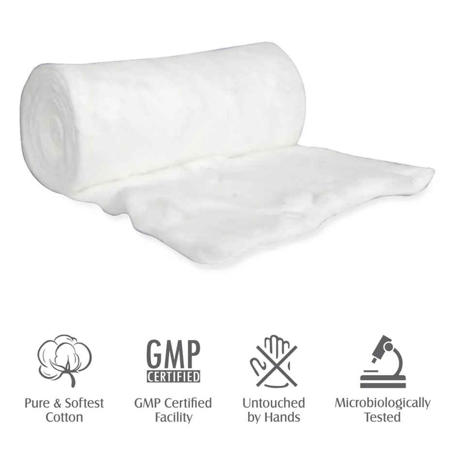 Tulips Absorbent Cotton Wool | Sheet Roll