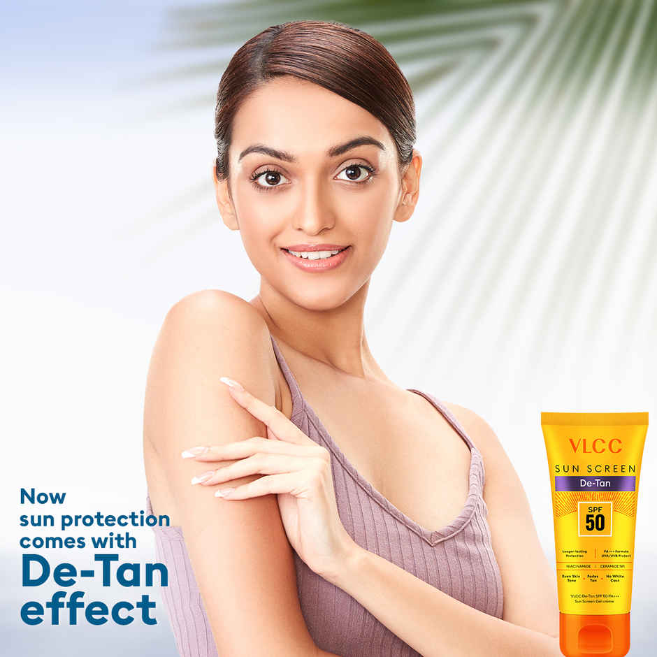 VLCC De-Tan SPF 50 PA+++ Sun Screen Gel Creme