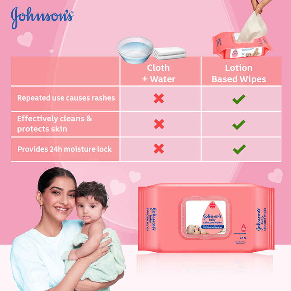 Johnson's Baby Skincare Wipes
