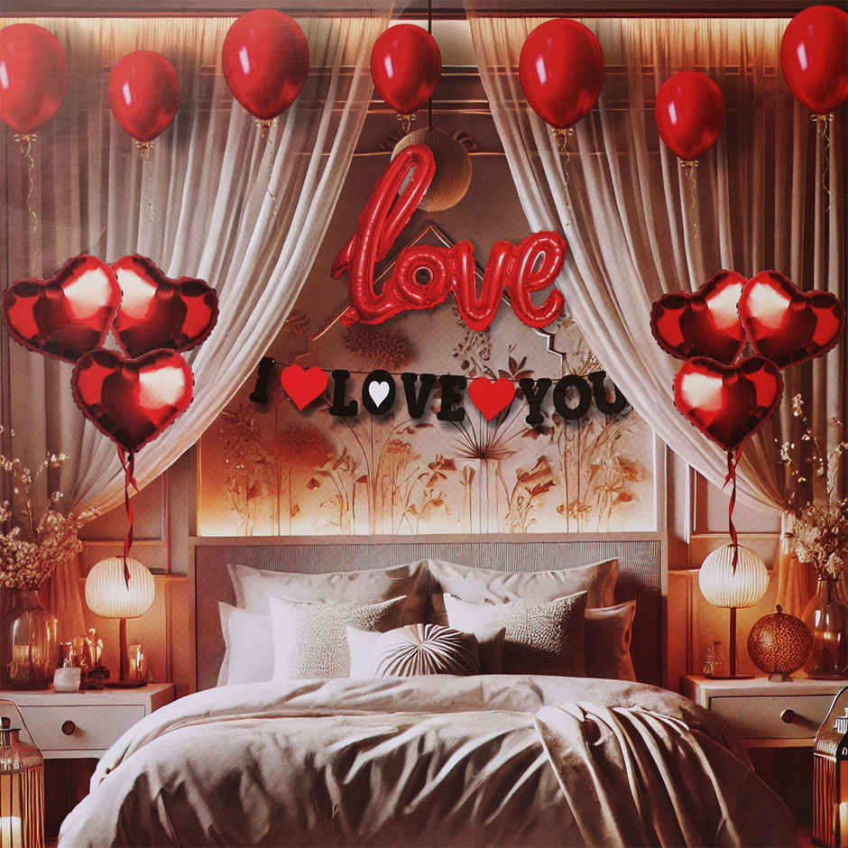 Oye Happy I Love You Decoration Kit