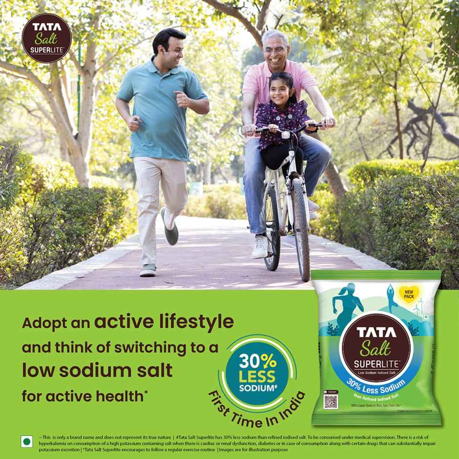 Tata Salt Superlite With 30% Low Sodium
