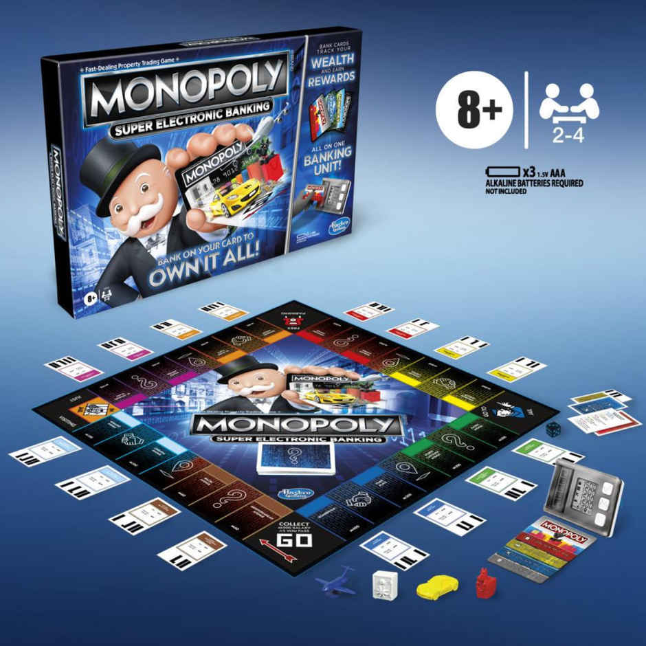 Hasbro Monopoly Super Electronic Banking