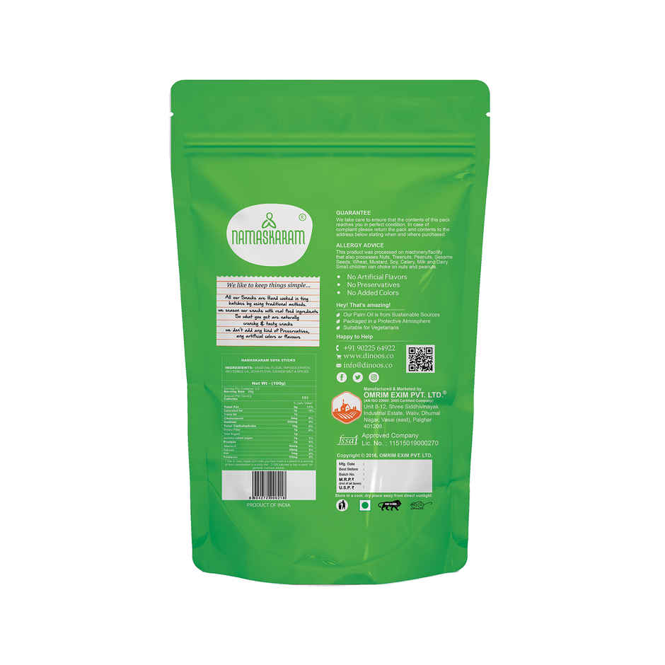 Namaskaram Soya Sticks