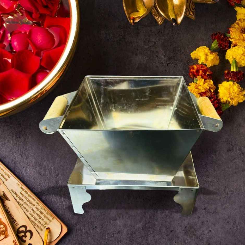 Sohum Hawan Kund - Silver | One Size