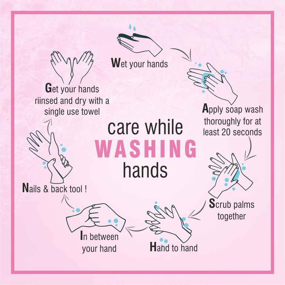 Nano Fresh Strawberry & Vanila Hand Wash With Shea Butter & Glycerin