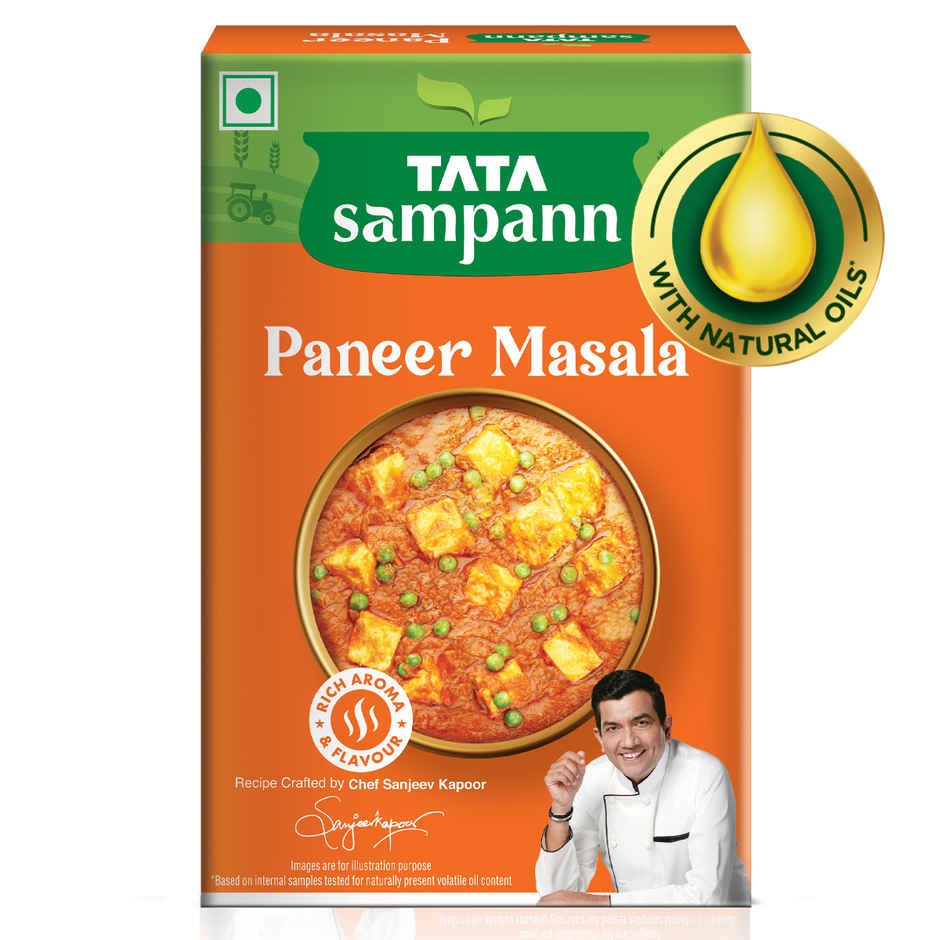Tata Sampann Paneer Masala Powder with Natural Oils Rich Aroma & Flavour