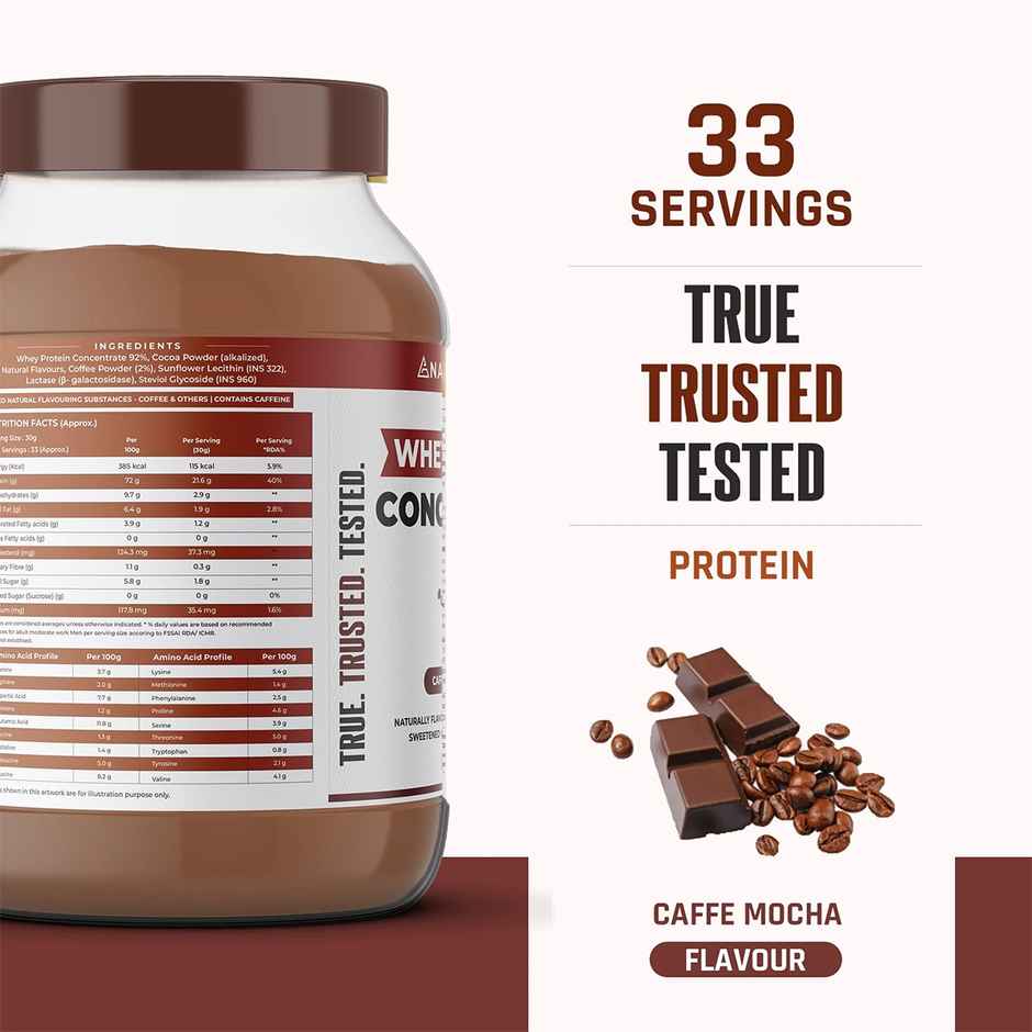 NATURALTEIN Whey Protein Concentrate Caffe Mocha