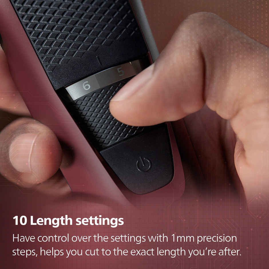 Philips Skin Friendly Beard Trimmer for Men with Lift & Trim Technology|10 Length Setting|BT3301/30