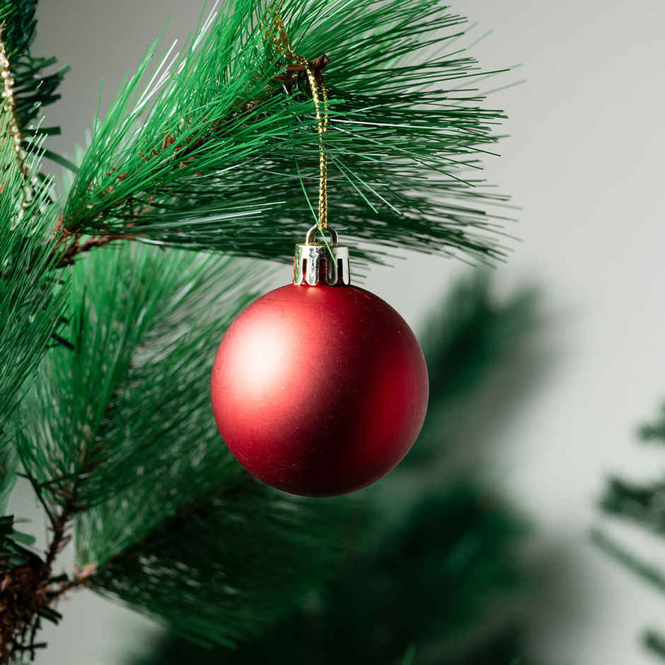Christmas Balls For Tree decor | Red| Gullak