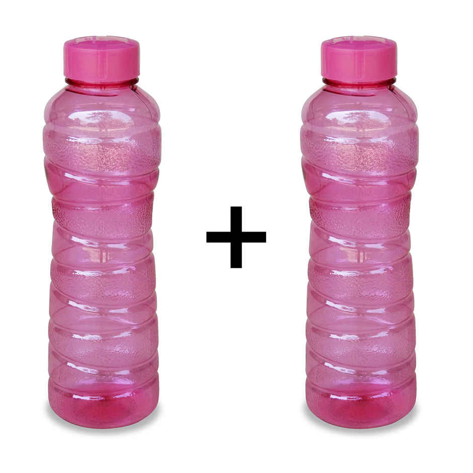 Princeware Pet Fridge Bottle Victoria 975 ml | Pink Combo