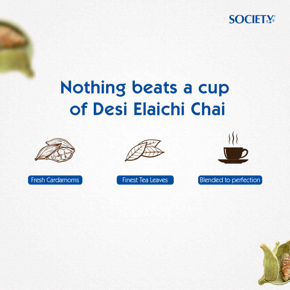 Society OMT Elaichi Instant Tea Premix Jar