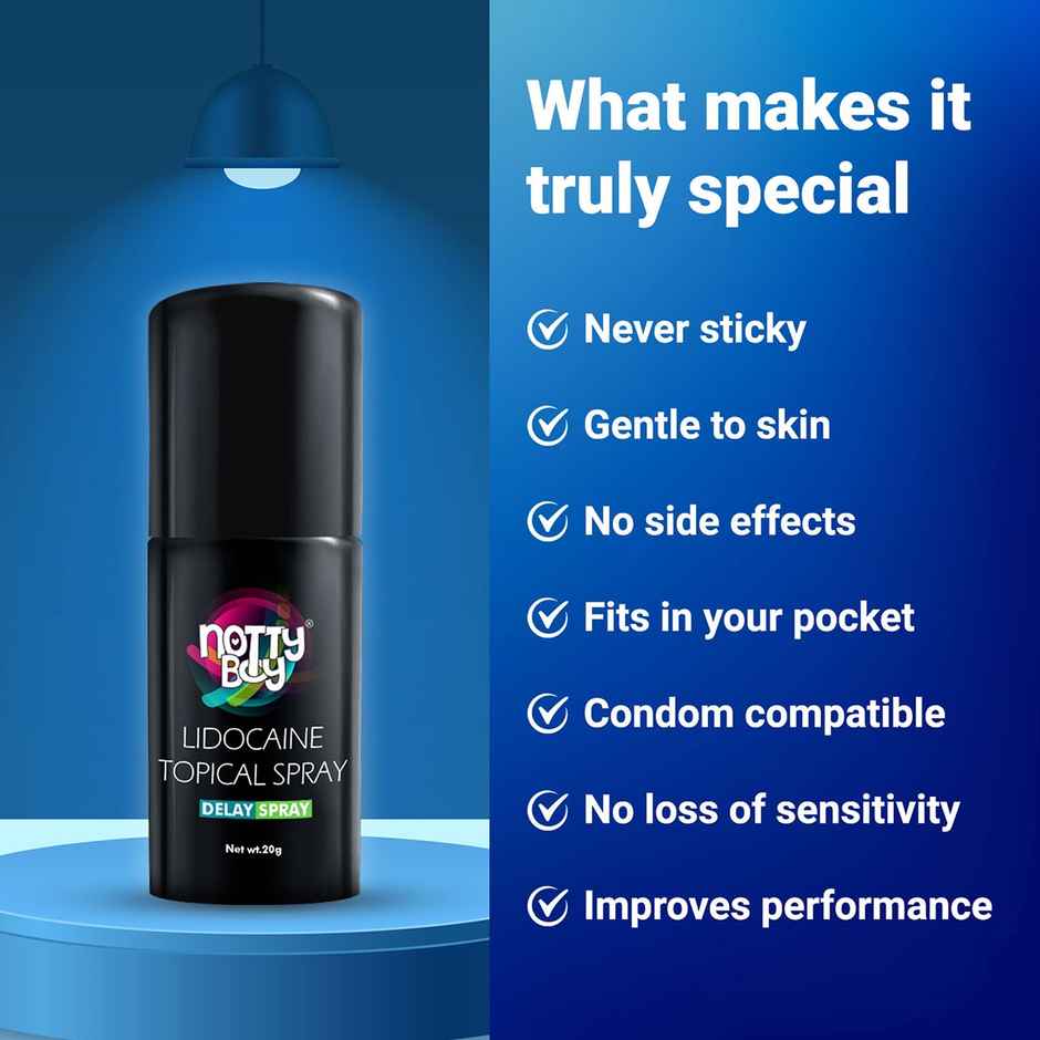 NottyBoy Delay Spray for Men | Discreet & Easy to Use