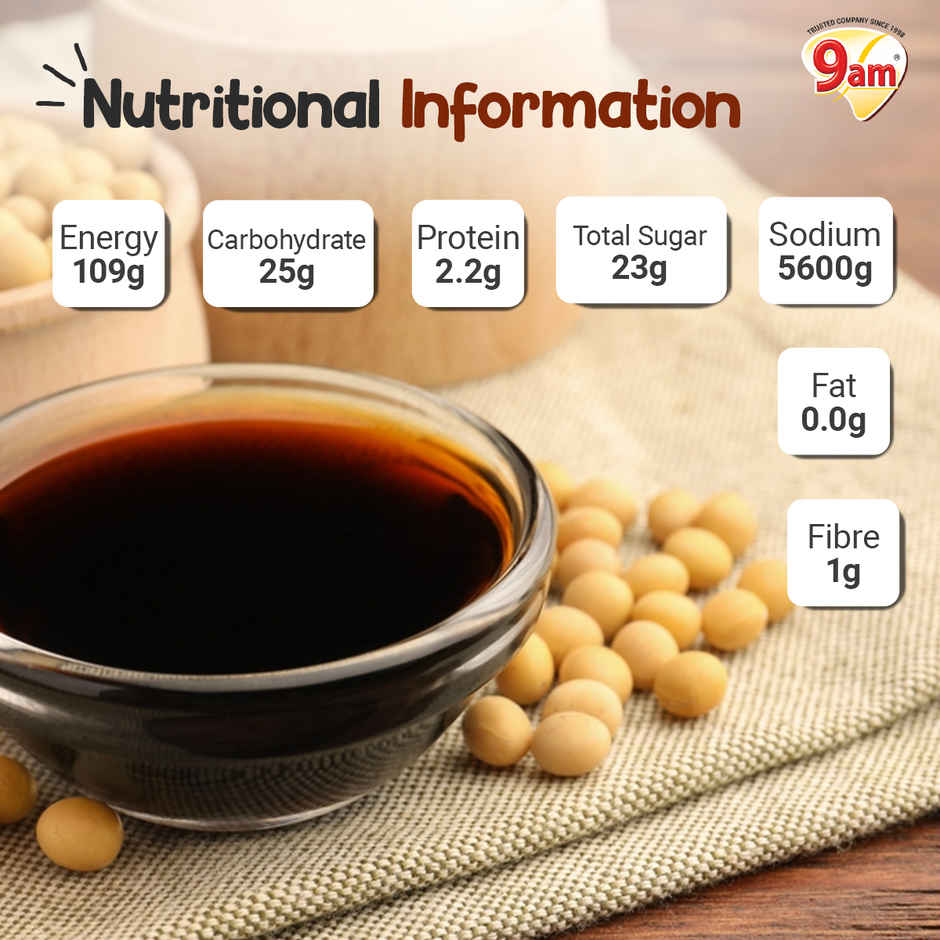 9am Soya Sauce, Rich & Flavourful Cooking Sauce