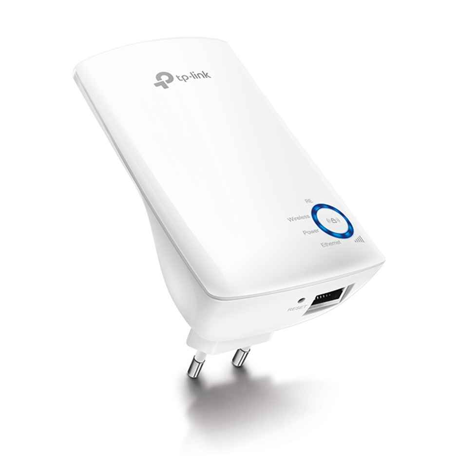TP-Link TL-WA850RE 300Mbps Wi-Fi Wireless Range Extender, Wi-Fi Booster - White