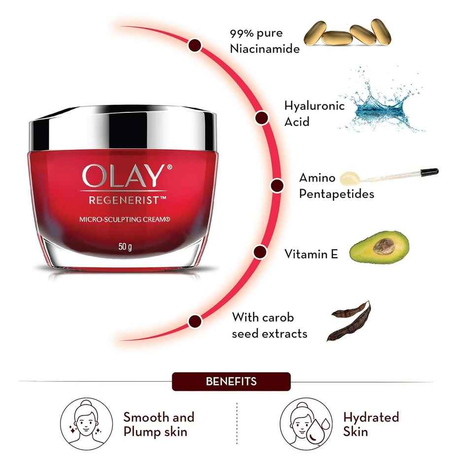 Olay Regenerist Advanced Anti Aging Micro Sculpting Hydra Firming Complex Skin Cream Moisturizer