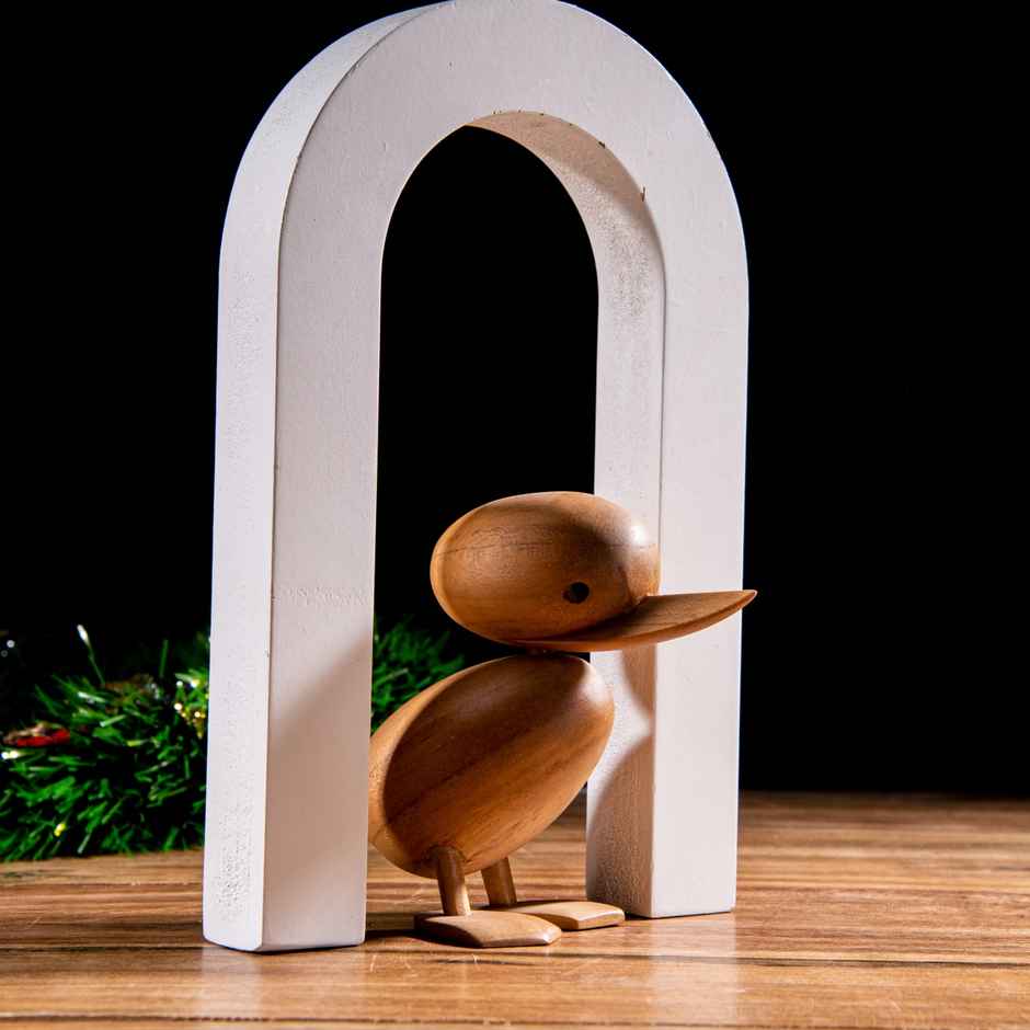 Gibox Handcrafted Wooden Duckling