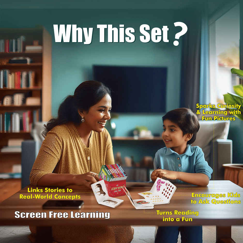 Kids' First Library Box Set Of 10 Board Books L Gift Set For Kids