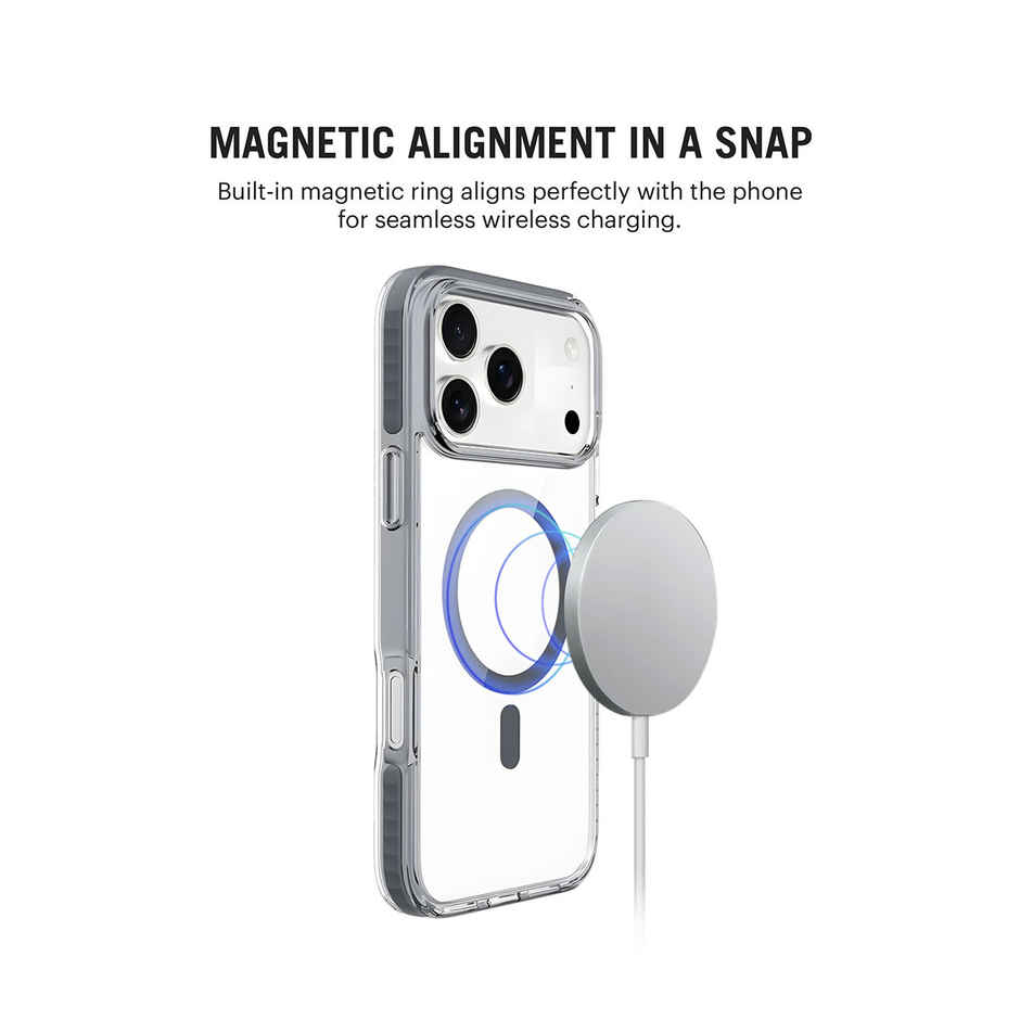 Daily Objects iPhone 17 Pro Max Stride 2.0 Clear MagSafe Phone Case