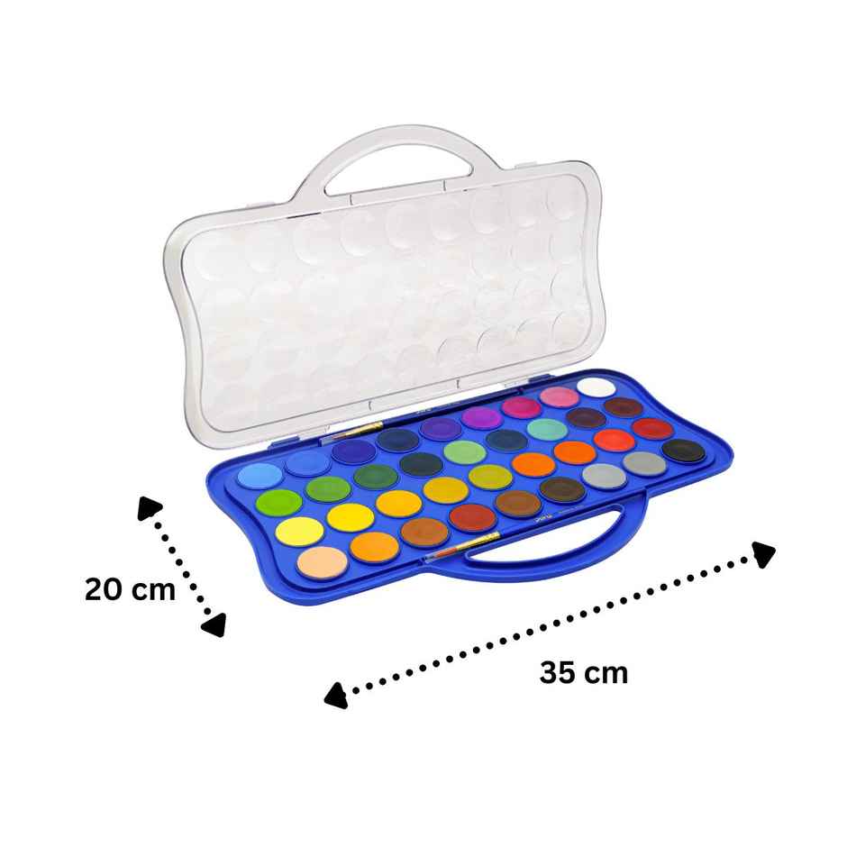 Doms Aqua 36 Shades 30 mm Water Colours