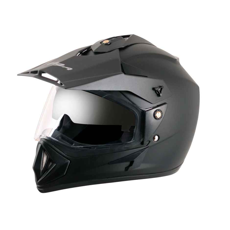 Vega Off Road Lightweight Full Face Helmet- Dull Black L
