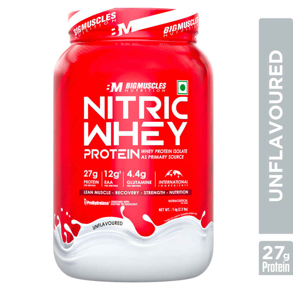 Bigmuscles Nutrition Nitric Whey Unflavoured