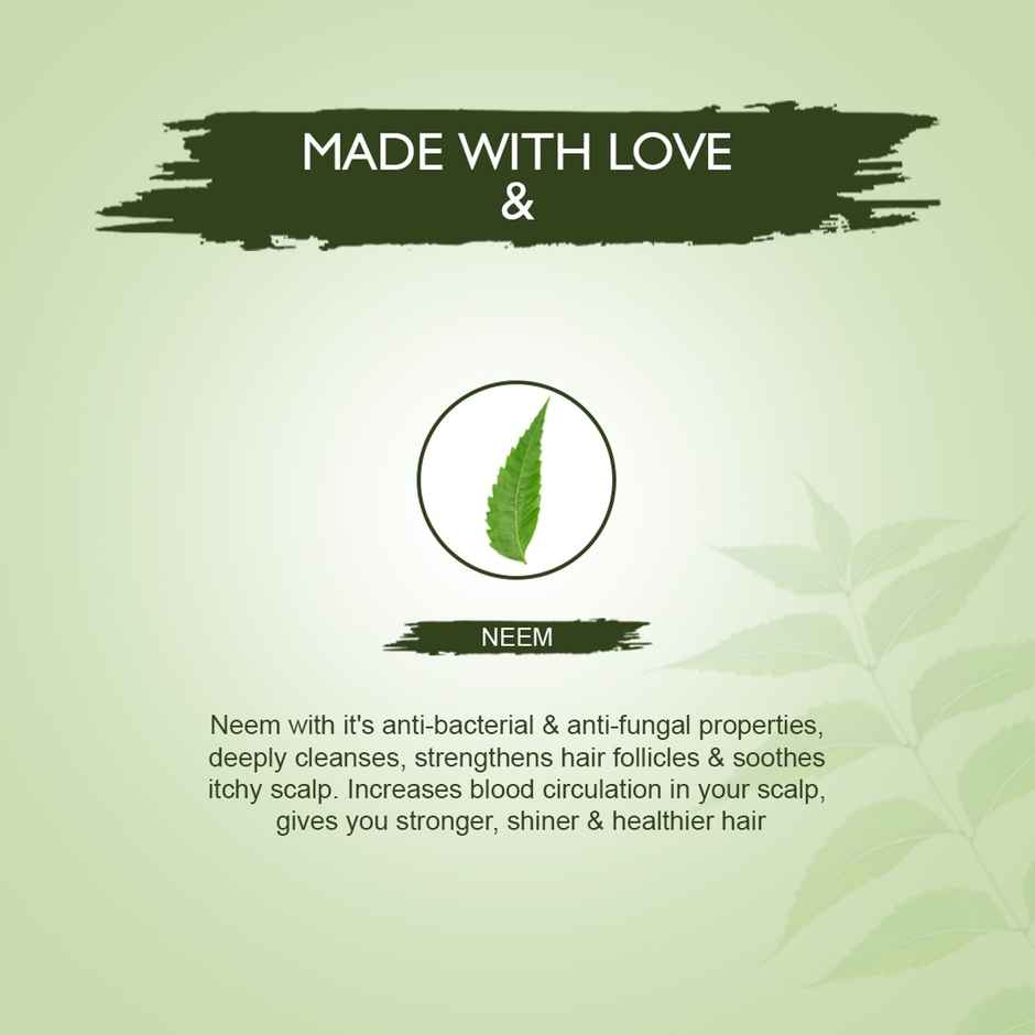 Nimbarka Neem Shampoo Radiant Beautiful & Healthy Hair 10X Advanced Action Against Dandruff