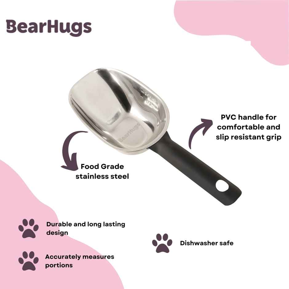 Bearhugs Food Scoop For Dogs/Cats