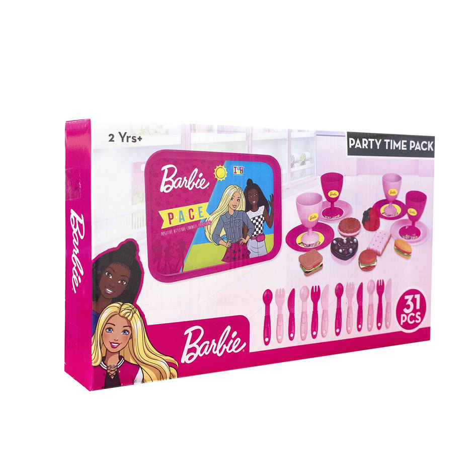 Party Time Pack Barbie | 31 Pcs | Assorted for Kids | 3 +
