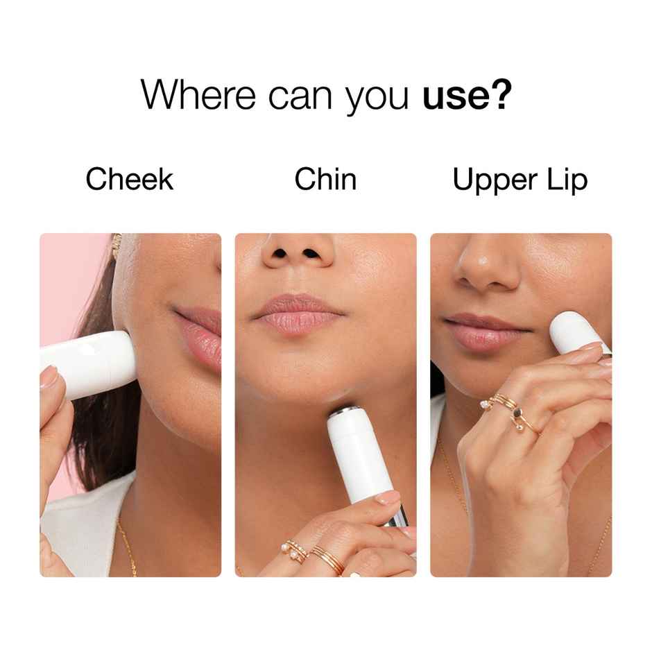 Braun Face Mini Hair Remover Fs1000 Electric Facial Hair Removal For Women Quick With Smartlight