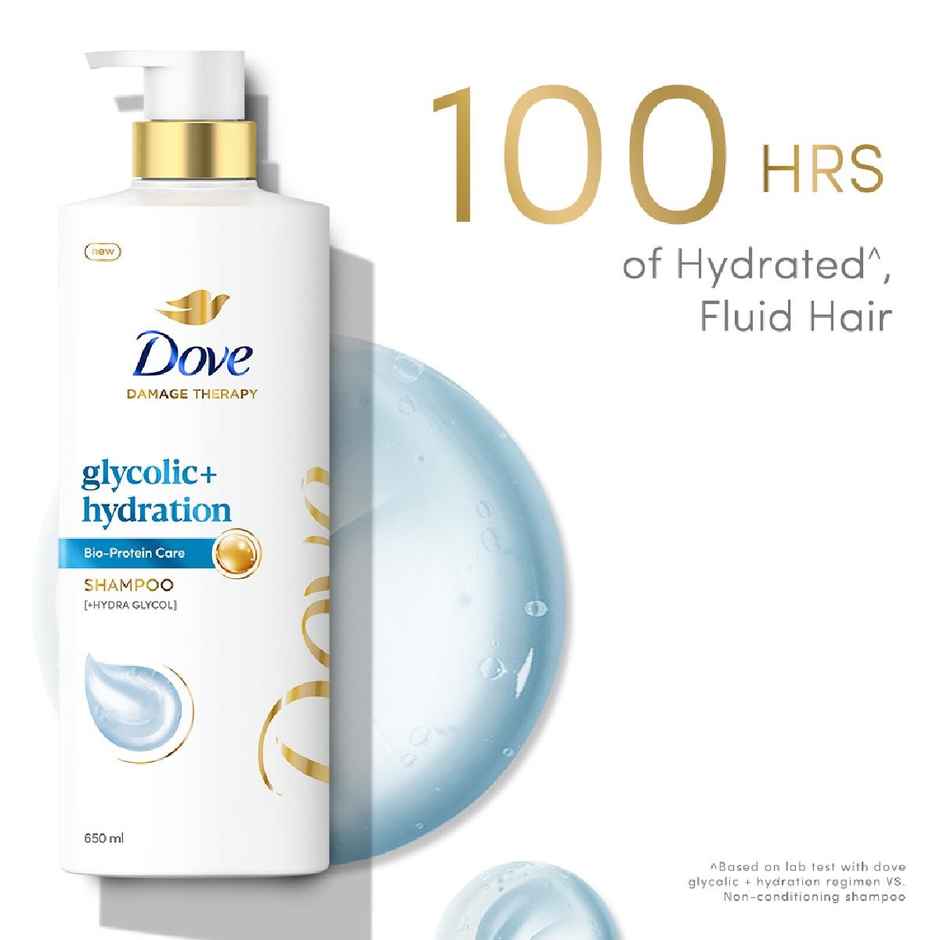 Dove Glycolic Hydration Xl Shampoo