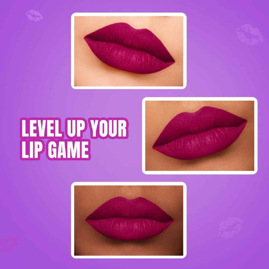 Elle 18 Color Pop Matte Lip Color | W14 | Berry Tea