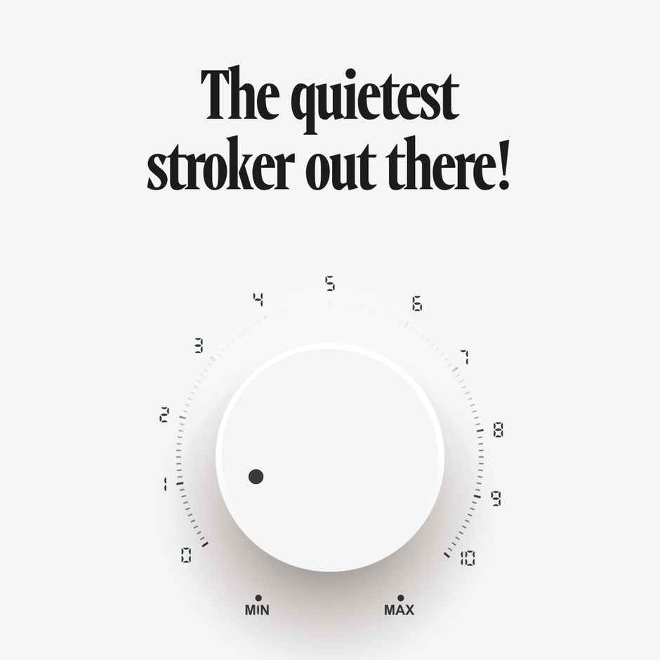 Bold Care Stroke Of Genius 10 Vibrating Modes Rechargeable Stroker For Men l | 1 Year Warranty