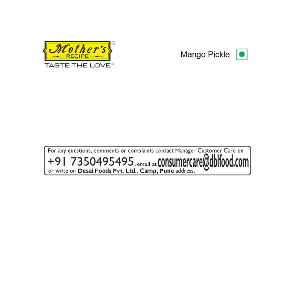 Mother's Recipe Pickle - Mango