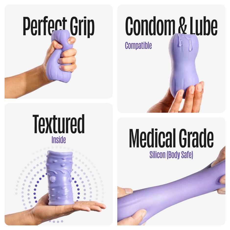 Bold Care Masterstroke Stroker For Men | Ribbed and Textured