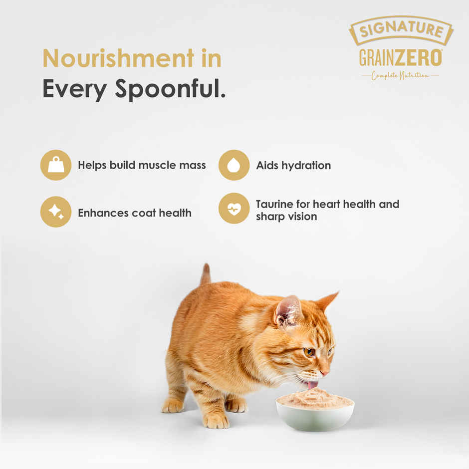 Signature Grain Zero Tuna Mousse Adult Cat Wet Food