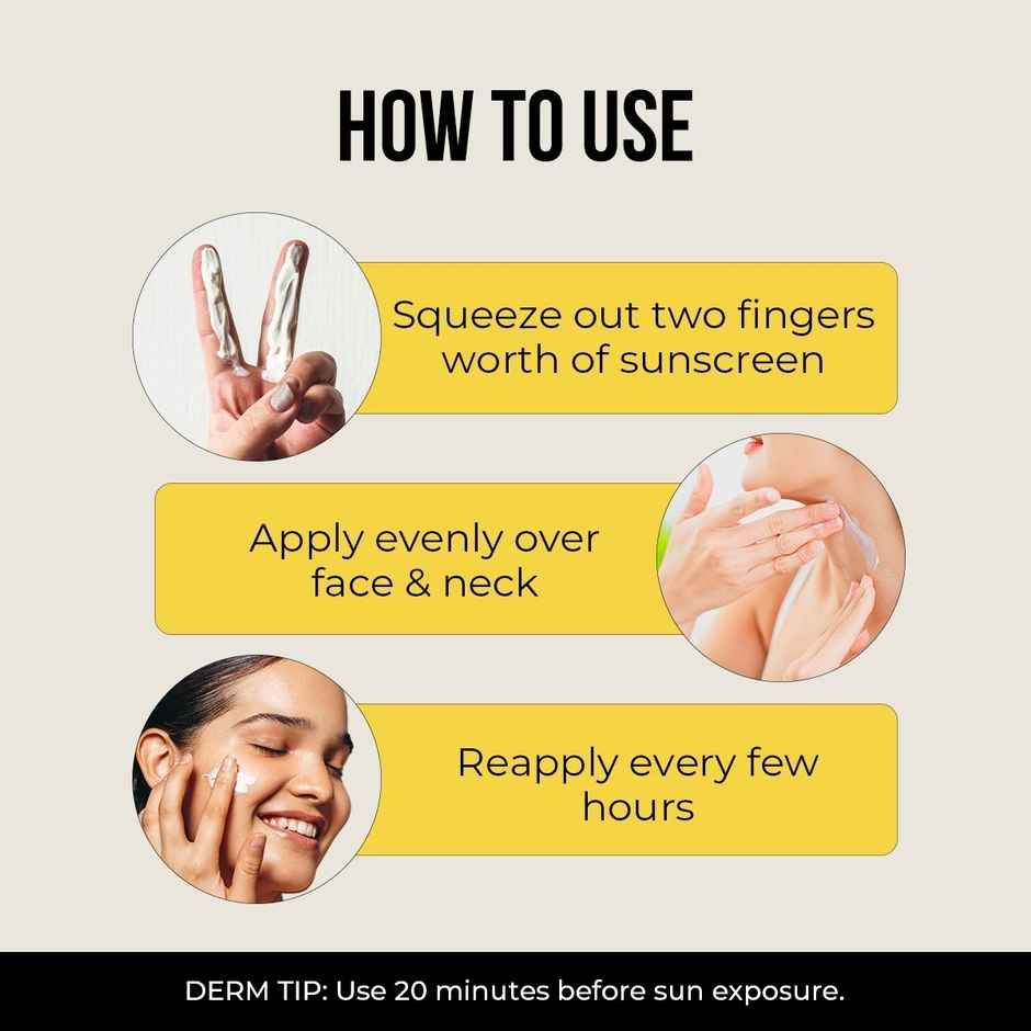 Dr. Sheth'S Ceramide & Vitamin C Oil-Free Sunscreen Spf 50+ Pa++++ For Oily Skin