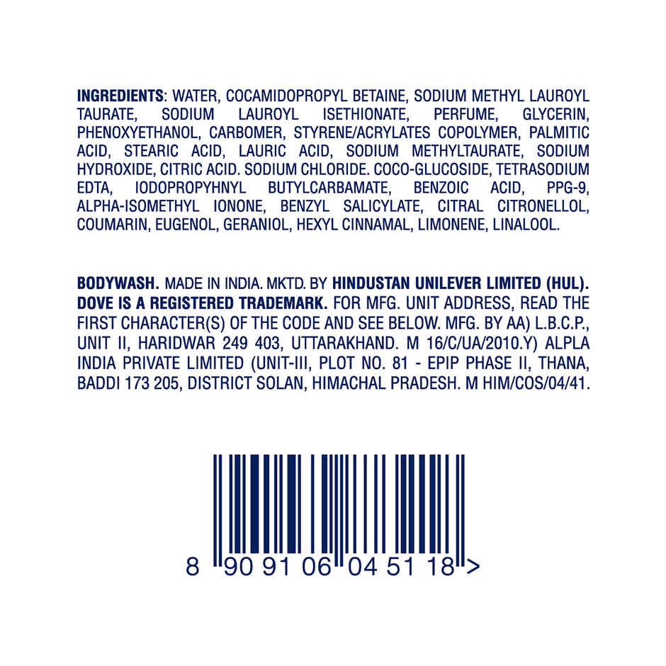 Dove Deeply Nourishing Body Wash