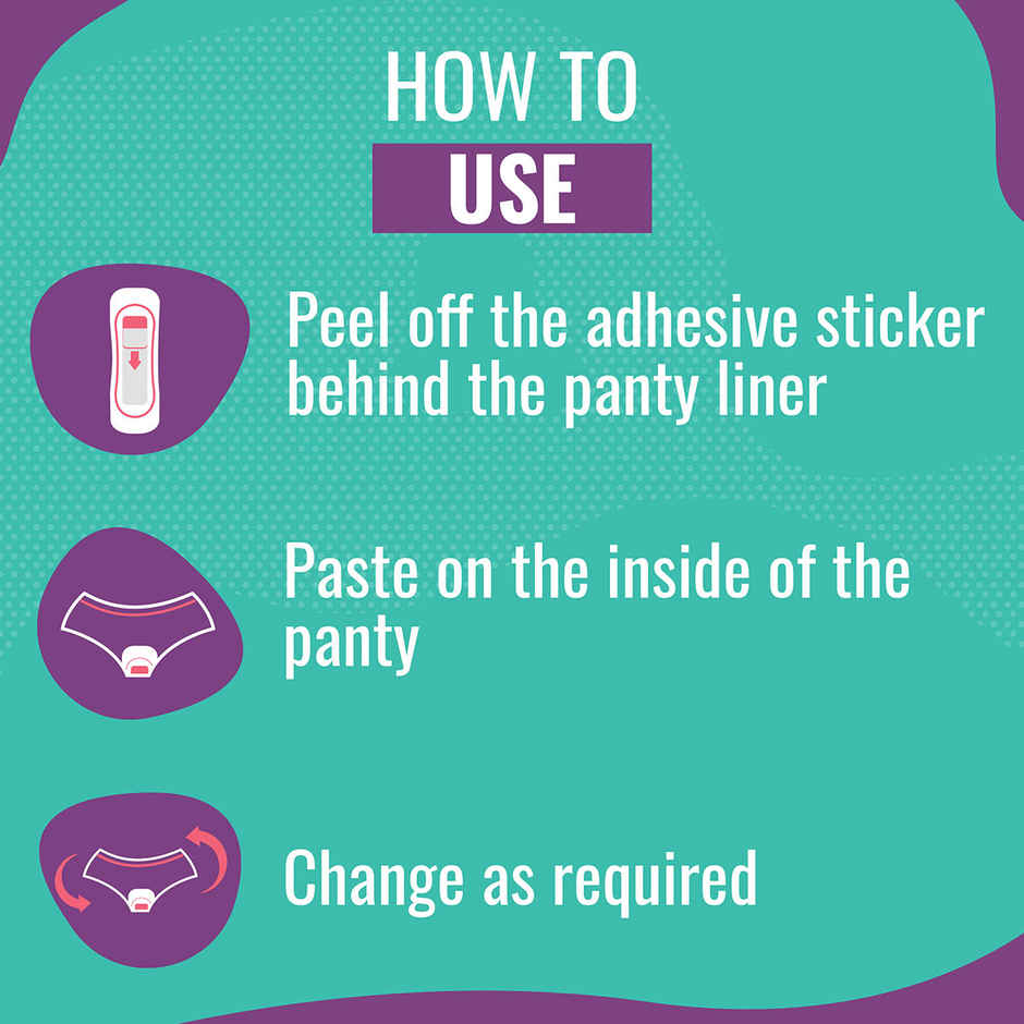 Evereve Anti-Bacterial Dailywear Panty Liners for Women, Pack of 60, 180mm Length, with Aloe Vera