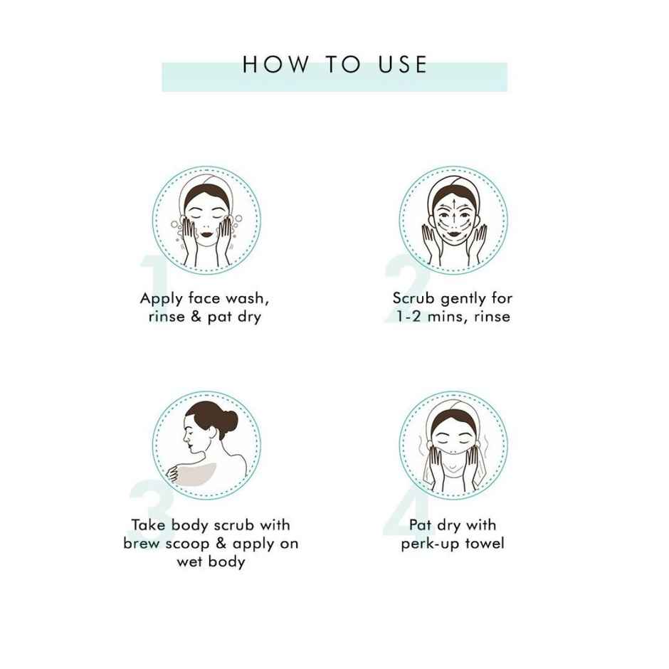 mCaffeine Coffee Moment Skin Care Gift Kit