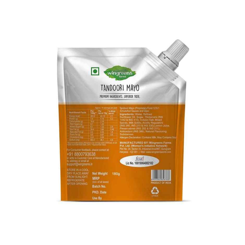 Wingreens Farms Tandoori Mayo Combo