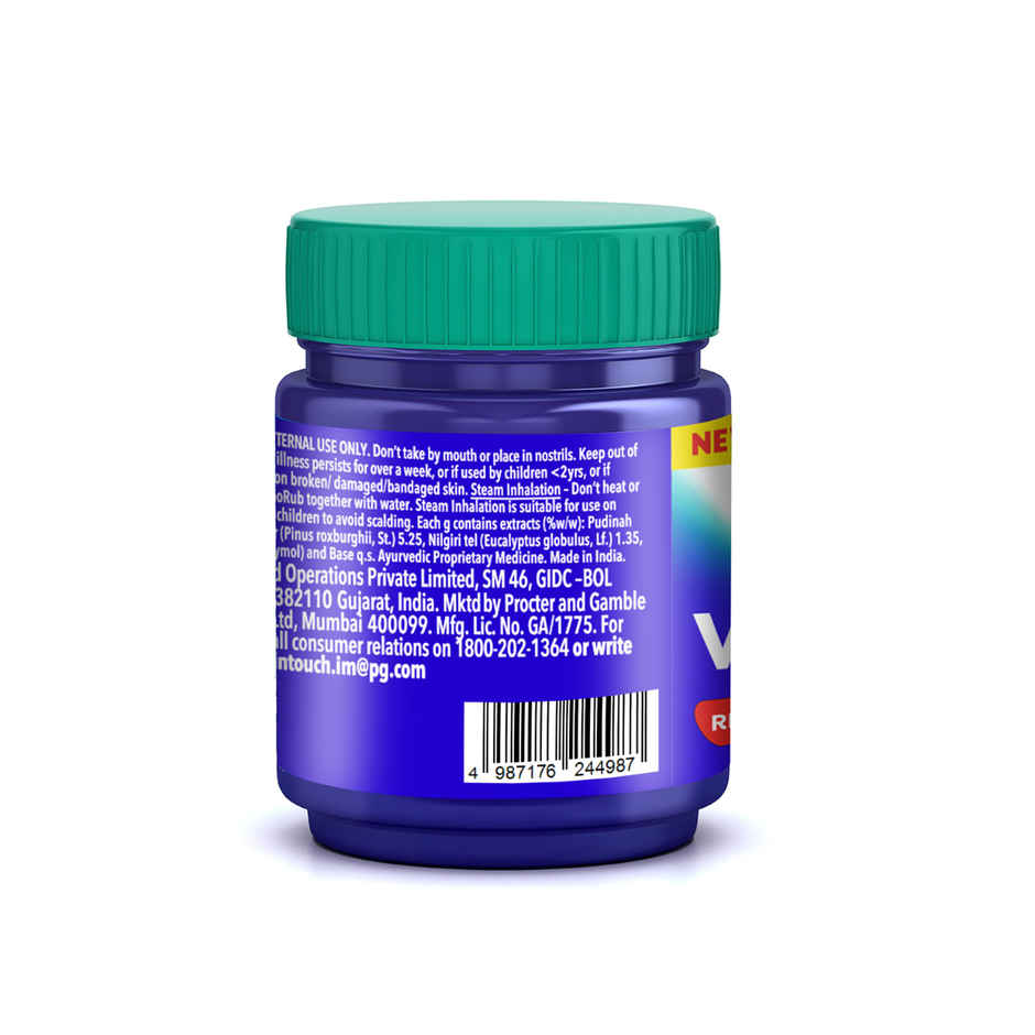Vicks Vaporub - Relief for Cold, Cough, Congestion