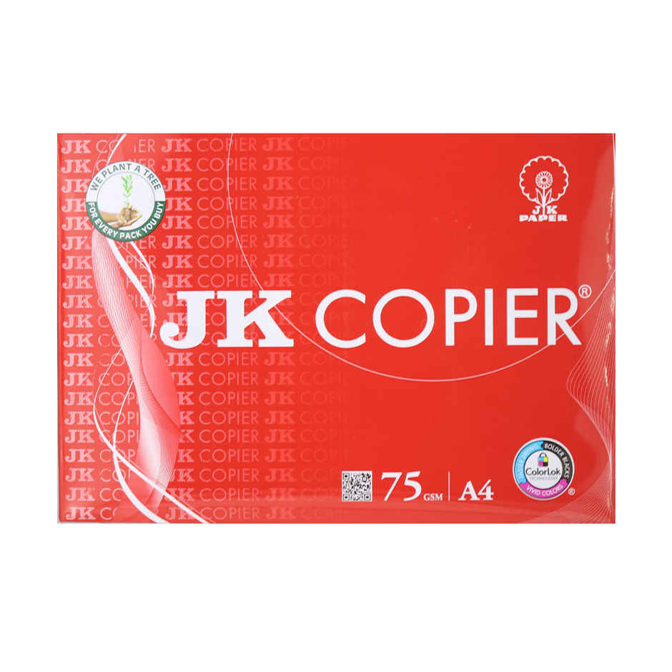 JK A4 Copier Paper White sheet (75 gsm)